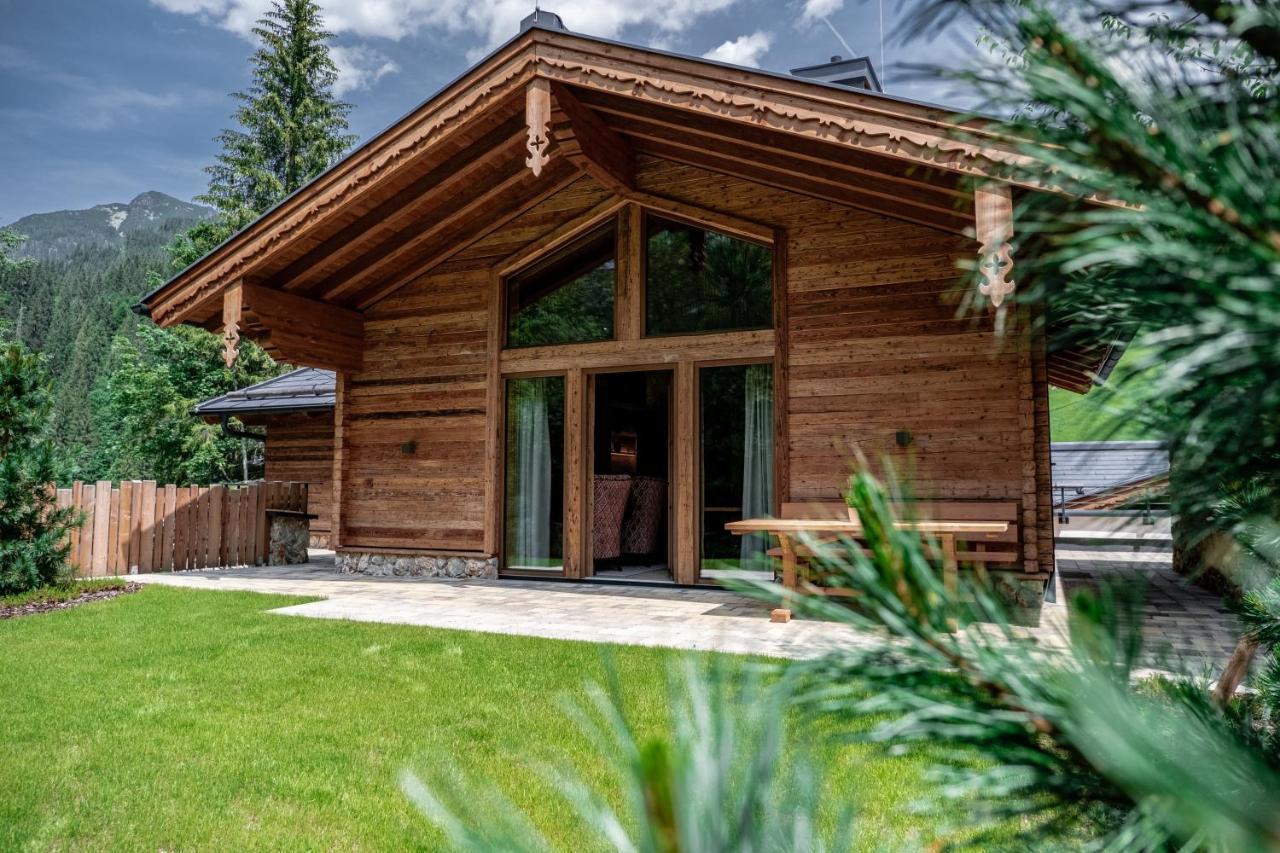 Natursinn Mountainchalets 플라차우 외부 사진